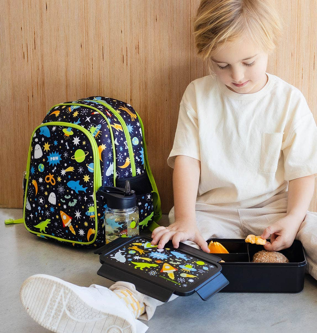 A Little Lovely Company - Backpack with insulated pocket: Galaxy