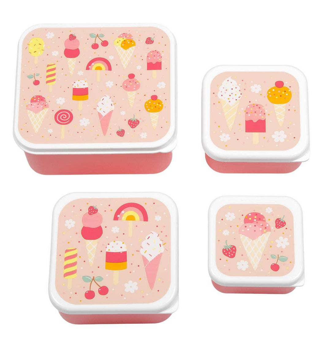 A Lovely Little Company - Lunch & Snack Box Set: Ice Cream - ScandiBugs