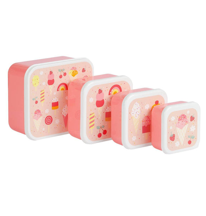 A Lovely Little Company - Lunch & Snack Box Set: Ice Cream - ScandiBugs