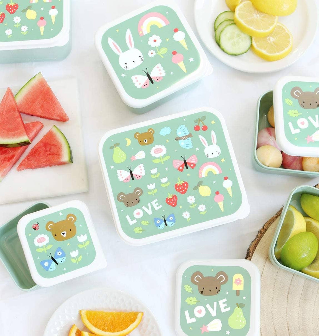 A Lovely Little Company - Lunch & Snack Box Set: Joy - ScandiBugs