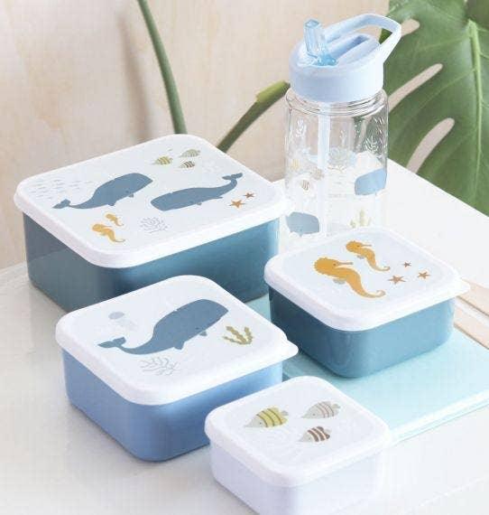 A Lovely Little Company - Lunch & Snack Box Set: Ocean - ScandiBugs