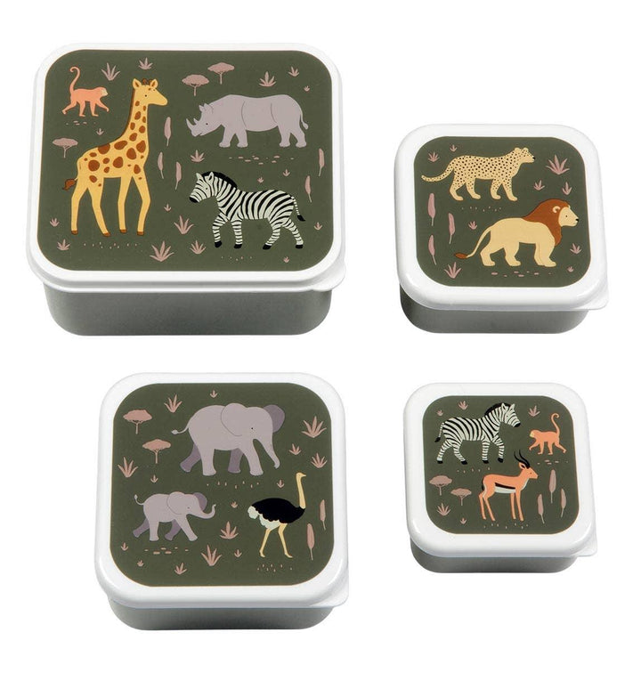 A Lovely Little Company - Lunch & Snack Box Set: Savanna - ScandiBugs