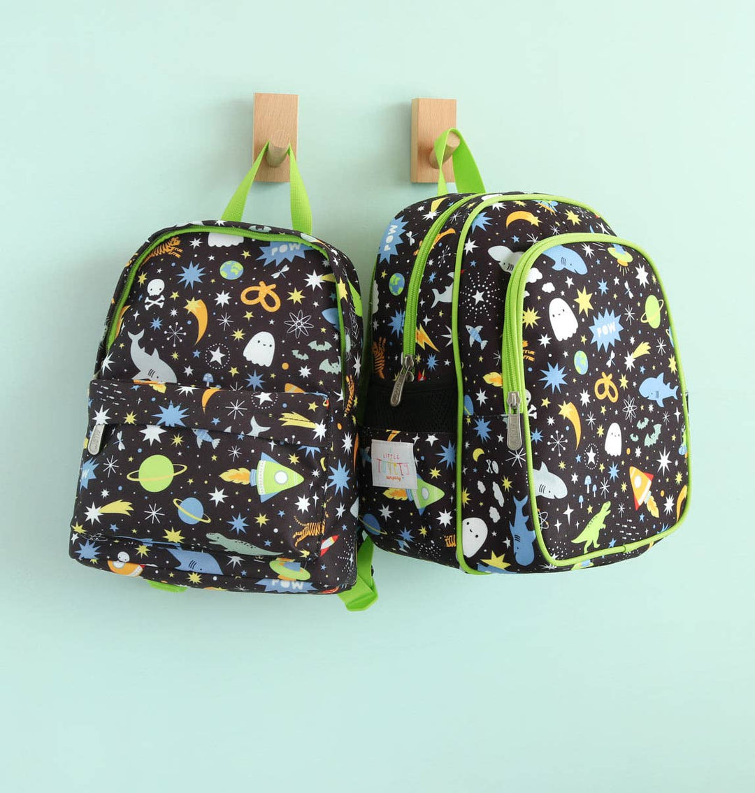 A Little Lovely Company - Backpack with insulated pocket: Galaxy