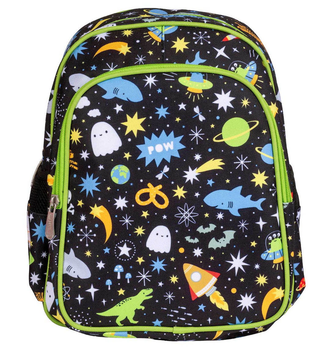 A Little Lovely Company - Backpack with insulated pocket: Galaxy